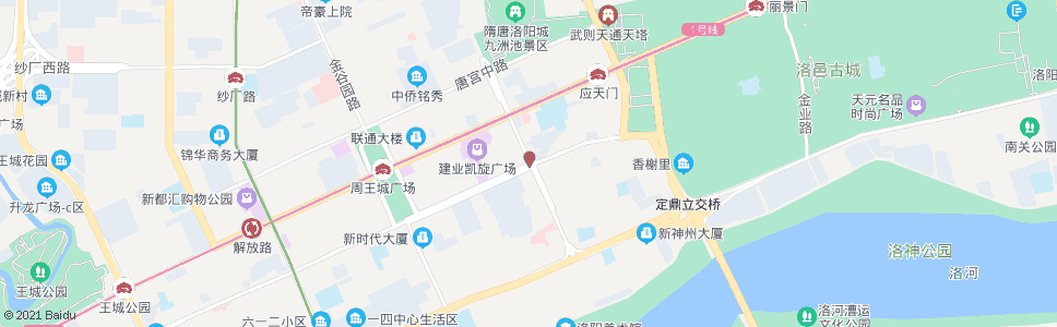 洛阳玻璃厂路凯旋东路口北_公交站地图_洛阳公交_妙搜公交查询2024