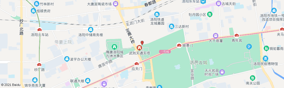 洛阳唐宫家电毛线市场(唐宫东路定鼎北路口)_公交站地图_洛阳公交_妙搜公交查询2024