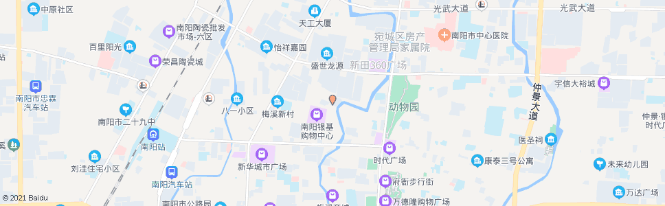 南阳市房管局_公交站地图_南阳公交_妙搜公交查询2024