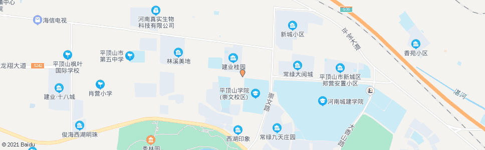 平顶山育英路与龙翔大道路口_公交站地图_平顶山公交_妙搜公交查询2024