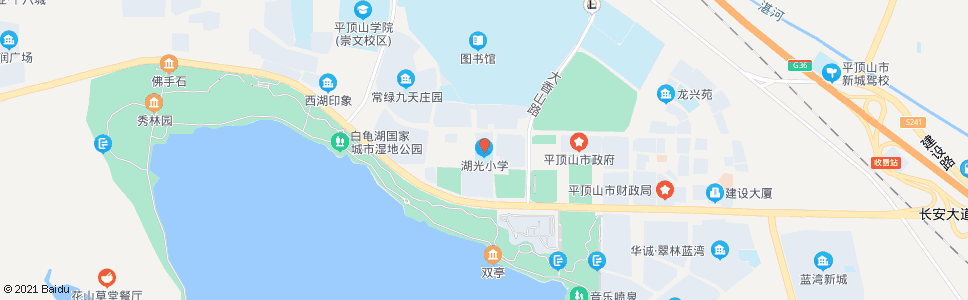 平顶山湖光小学_公交站地图_平顶山公交_妙搜公交查询2024