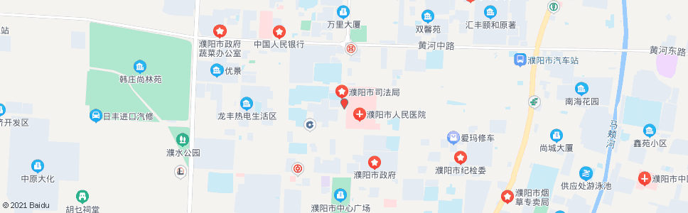 濮阳市日报社_公交站地图_濮阳公交_妙搜公交查询2024