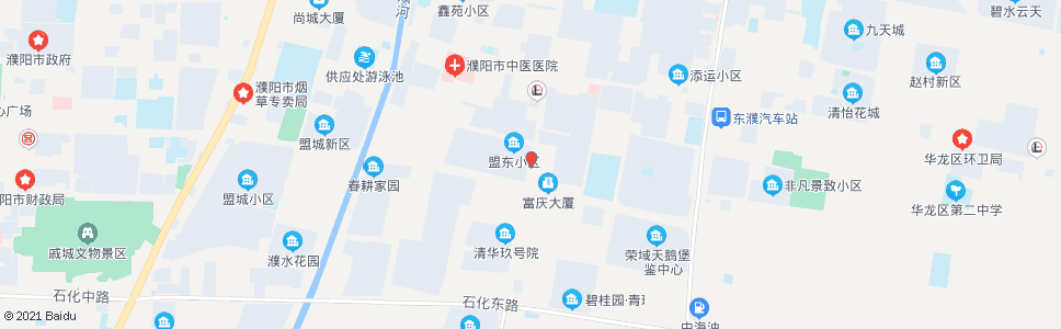 濮阳建设路口_公交站地图_濮阳公交_妙搜公交查询2024