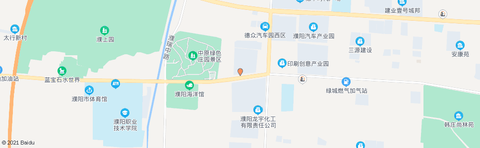 濮阳铁鹰酒店_公交站地图_濮阳公交_妙搜公交查询2024