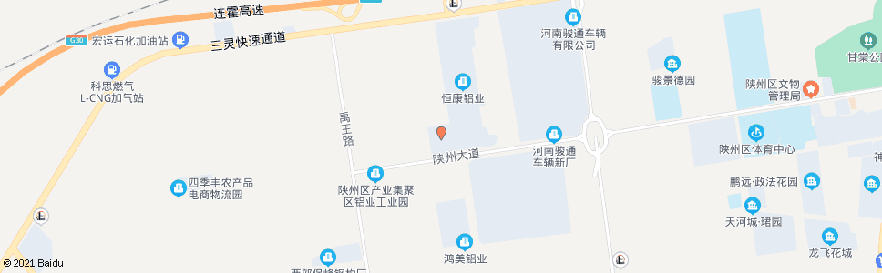 三门峡开曼铝业_公交站地图_三门峡公交_妙搜公交查询2024