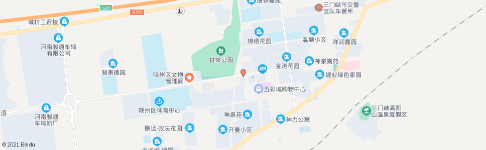 三门峡陕州区建设局_公交站地图_三门峡公交_妙搜公交查询2024