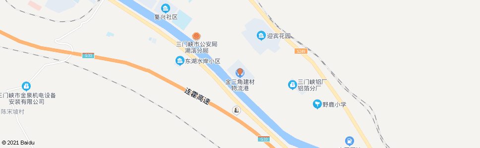 三门峡金三角建材物流港_公交站地图_三门峡公交_妙搜公交查询2024