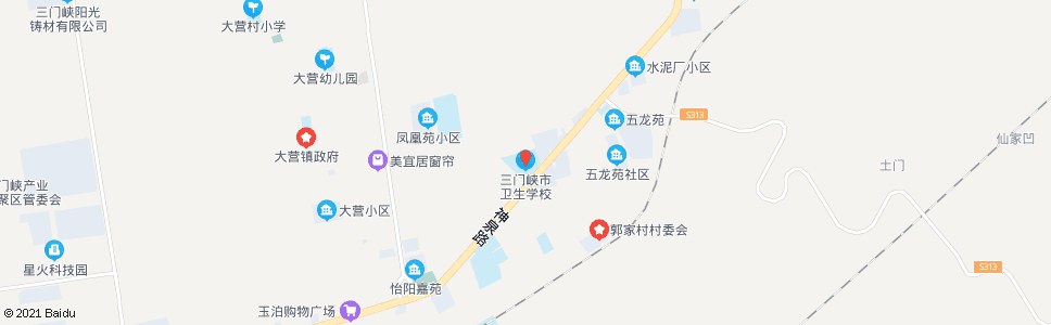 三门峡市卫生学校_公交站地图_三门峡公交_妙搜公交查询2024