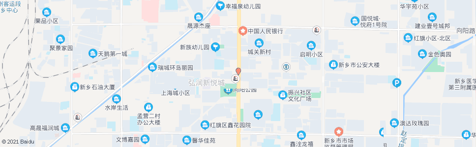 新乡和平大道华兰路口_公交站地图_新乡公交_妙搜公交查询2024