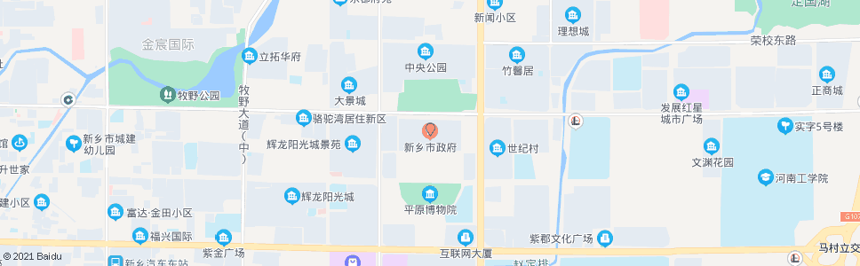 新乡市政府_公交站地图_新乡公交_妙搜公交查询2024