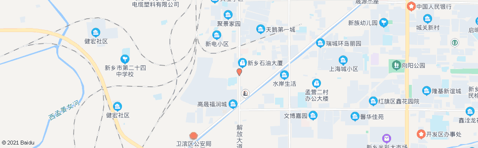 新乡石油公司生活区_公交站地图_新乡公交_妙搜公交查询2024