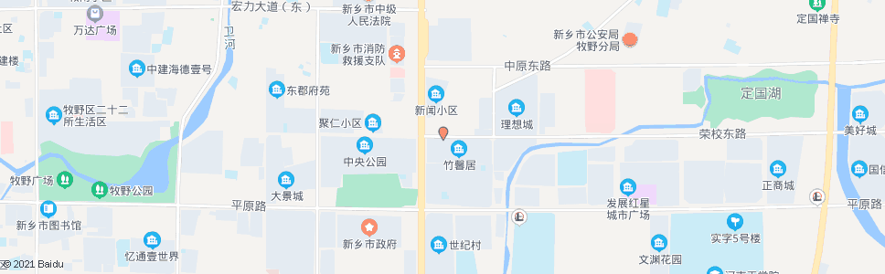 新乡荣校东路新中大道_公交站地图_新乡公交_妙搜公交查询2024