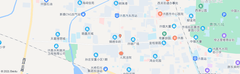 许昌许继大道路口_公交站地图_许昌公交_妙搜公交查询2024