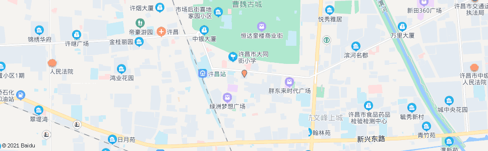 许昌桃园大酒店_公交站地图_许昌公交_妙搜公交查询2024