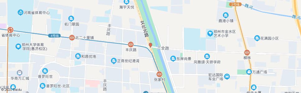 郑州文化路三全路站_公交站地图_郑州公交_妙搜公交查询2024