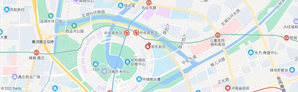 郑州商务外环路九如东路南_公交站地图_郑州公交_妙搜公交查询2024