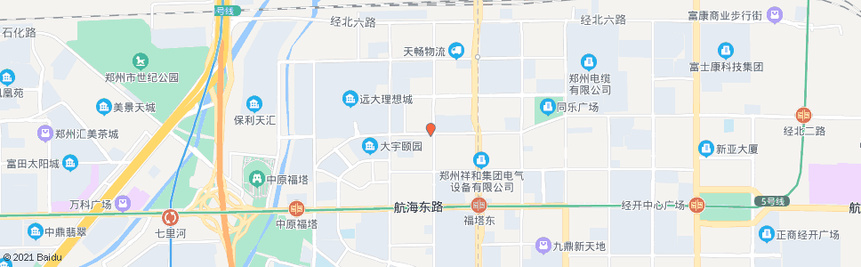 郑州经北二路经开第二大街_公交站地图_郑州公交_妙搜公交查询2024