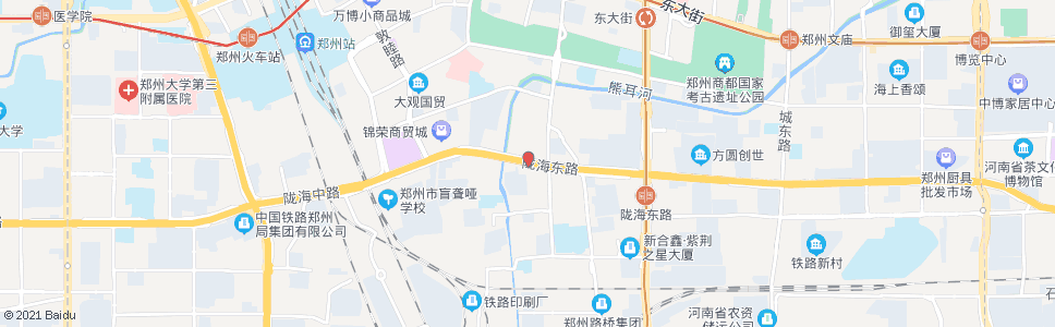 郑州陇海路南关街(BRT)_公交站地图_郑州公交_妙搜公交查询2025