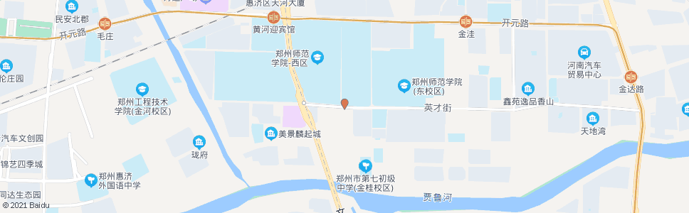 郑州郑州师范学院_公交站地图_郑州公交_妙搜公交查询2024