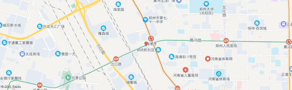 郑州黄河路南阳路_公交站地图_郑州公交_妙搜公交查询2024