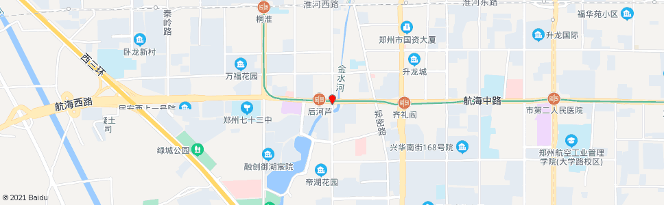 郑州工人路_公交站地图_郑州公交_妙搜公交查询2024