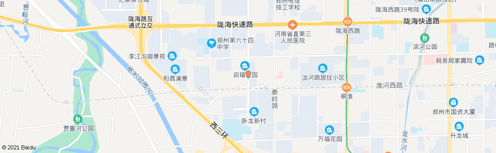 郑州华山路淮河路_公交站地图_郑州公交_妙搜公交查询2024