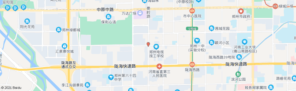 郑州秦岭路颍河路_公交站地图_郑州公交_妙搜公交查询2024