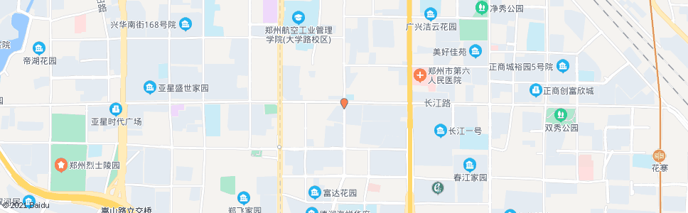 郑州行云路长江路_公交站地图_郑州公交_妙搜公交查询2024