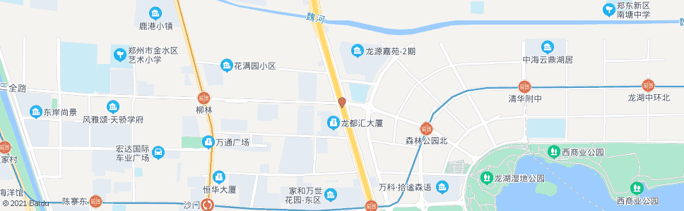 郑州三全路中州大道_公交站地图_郑州公交_妙搜公交查询2024