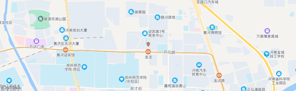 郑州田园路开元路_公交站地图_郑州公交_妙搜公交查询2024