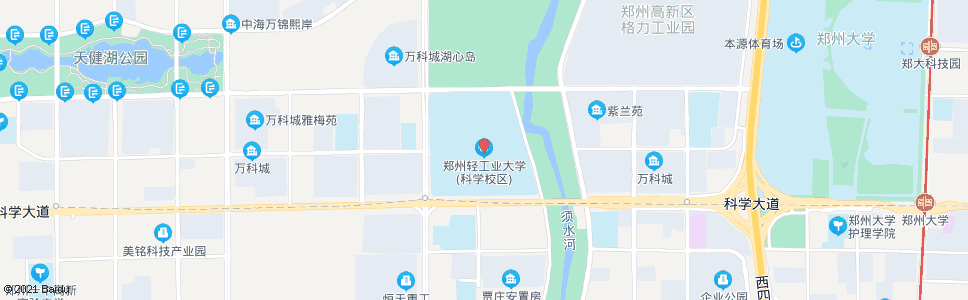 郑州郑州轻工业学院(新区)_公交站地图_郑州公交_妙搜公交查询2024