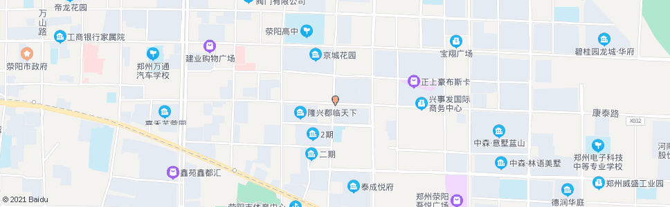 郑州康泰路三公路口_公交站地图_郑州公交_妙搜公交查询2024