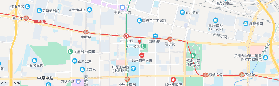 郑州市场街文化宫路_公交站地图_郑州公交_妙搜公交查询2024