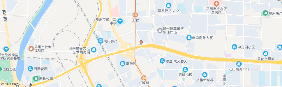 郑州长兴路北三环_公交站地图_郑州公交_妙搜公交查询2024