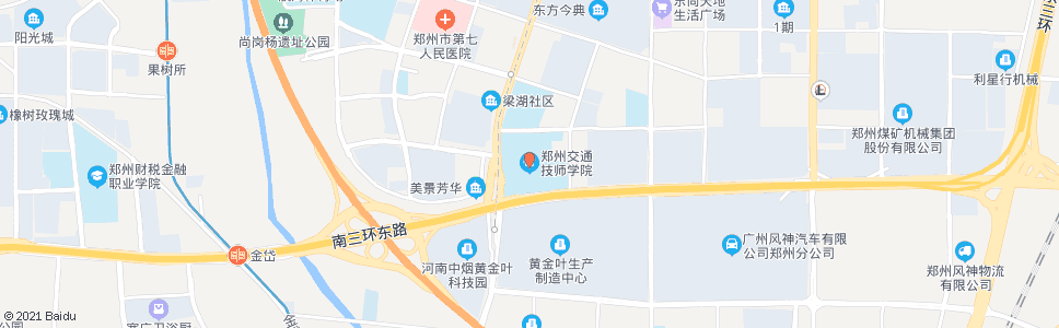 郑州郑州交通技师学院_公交站地图_郑州公交_妙搜公交查询2024