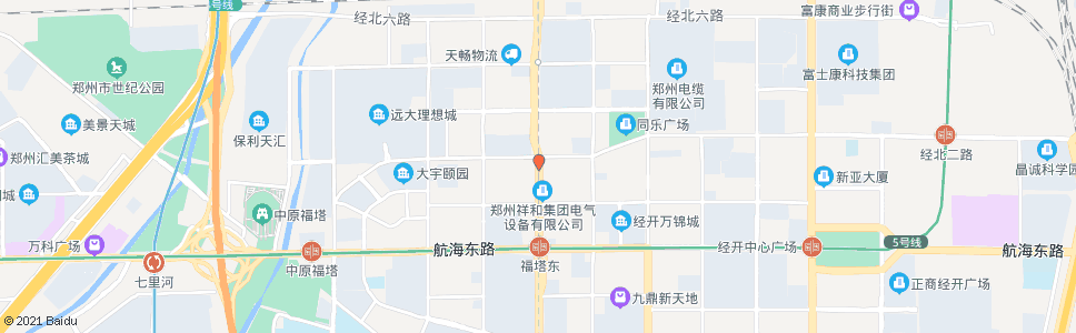 郑州经开第三大街经北二路_公交站地图_郑州公交_妙搜公交查询2024