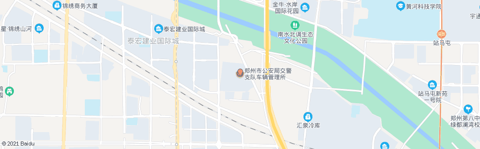 郑州郑州市公安局车辆管理所_公交站地图_郑州公交_妙搜公交查询2024