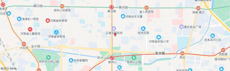 郑州纬二路花园路_公交站地图_郑州公交_妙搜公交查询2024