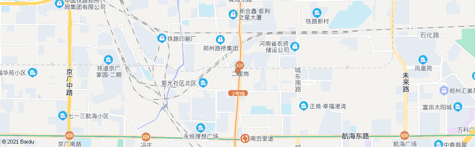 郑州新郑路陇海里路地铁B口_公交站地图_郑州公交_妙搜公交查询2024