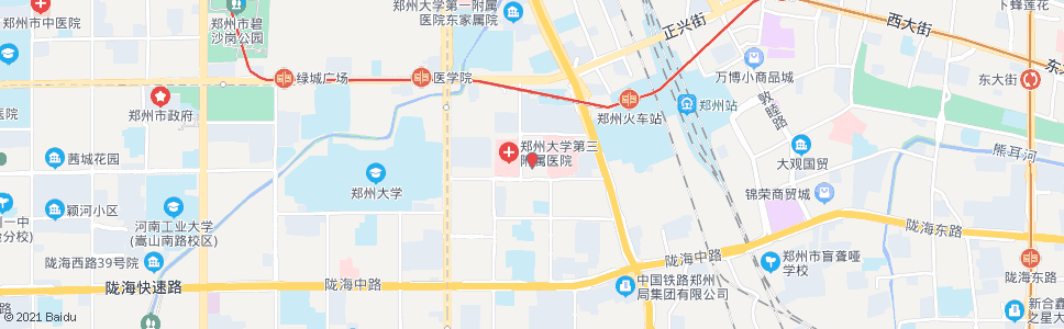 郑州武警医院分院(兴华街)_公交站地图_郑州公交_妙搜公交查询2024