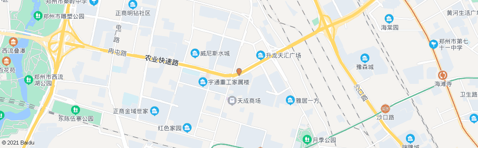 郑州农业路桐柏路_公交站地图_郑州公交_妙搜公交查询2024