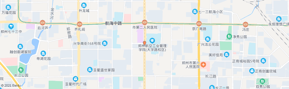 郑州郑州航空工业管理学院站_公交站地图_郑州公交_妙搜公交查询2024