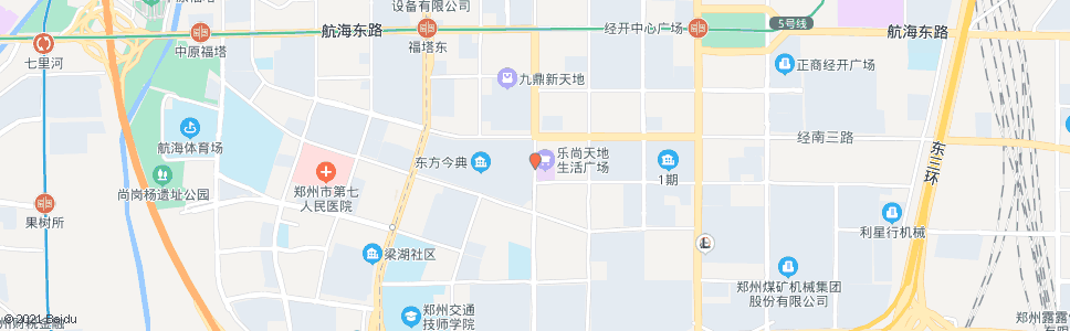 郑州经开第五大街经南四路_公交站地图_郑州公交_妙搜公交查询2024