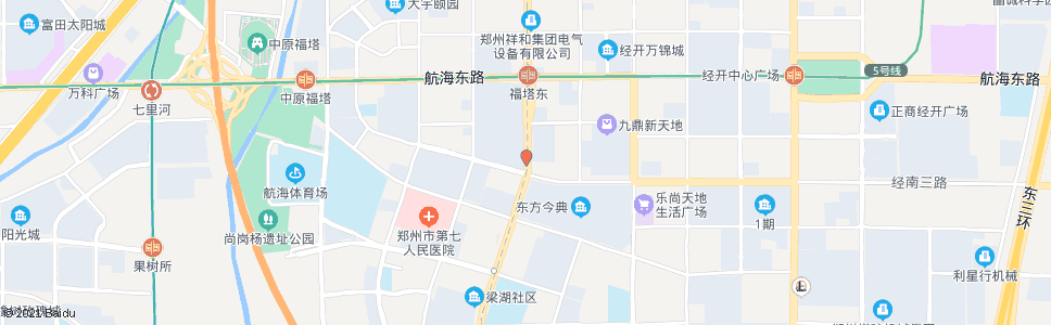 郑州经开第三大街经南三路站_公交站地图_郑州公交_妙搜公交查询2024