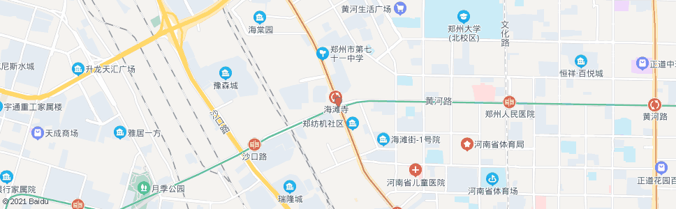 郑州南阳路黄河路站_公交站地图_郑州公交_妙搜公交查询2024