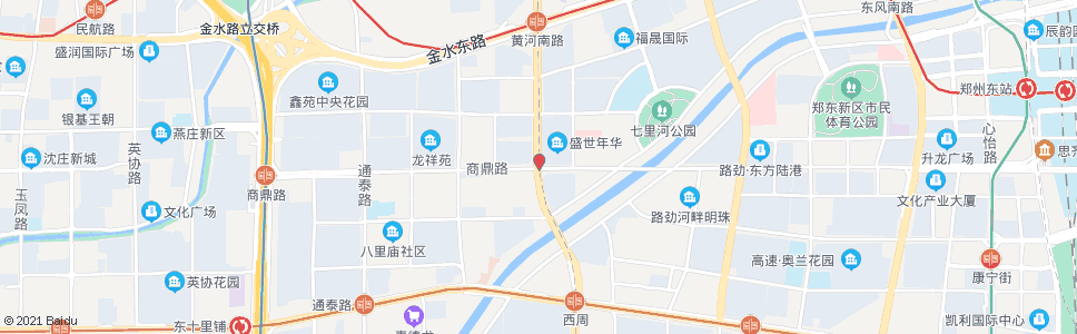 郑州商鼎路黄河南路_公交站地图_郑州公交_妙搜公交查询2024