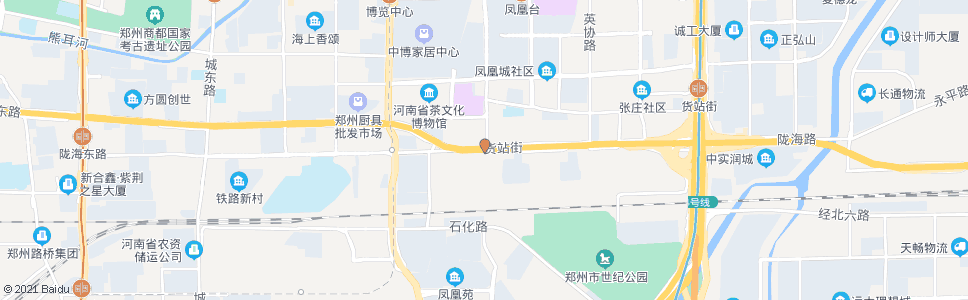 郑州陇海路玉凤路站_公交站地图_郑州公交_妙搜公交查询2024