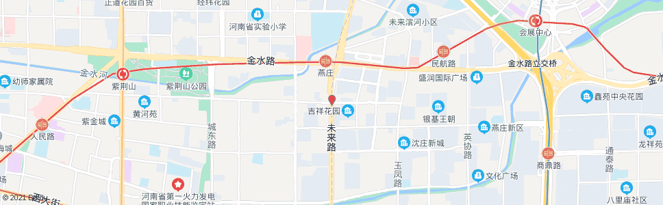 郑州顺河路未来路站_公交站地图_郑州公交_妙搜公交查询2024