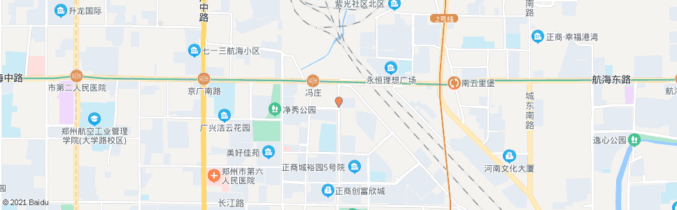 郑州连云路航海路_公交站地图_郑州公交_妙搜公交查询2024