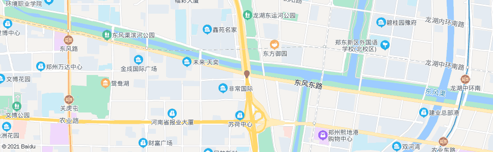 郑州中州大道东风路站_公交站地图_郑州公交_妙搜公交查询2024